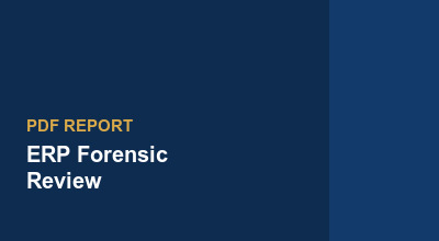 ERP forensic review case study thumbnail